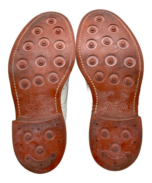 Tricker's（トリッカーズ）Tricker's (トリッカーズ) ウィングチップブーツ ホワイト サイズ:8.5の古着・服飾アイテム