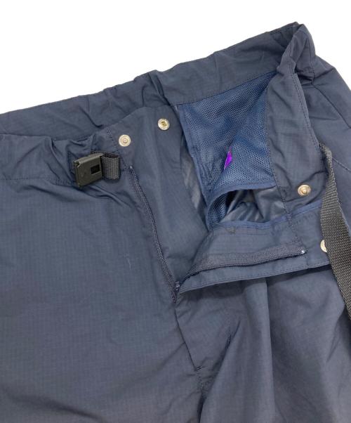 THE NORTHFACE PURPLELABEL（ザ・ノースフェイス パープルレーベル）THE NORTHFACE PURPLELABEL (ザ・ノースフェイス パープルレーベル) Mountain Wind Wide Pants ネイビー サイズ:34の古着・服飾アイテム