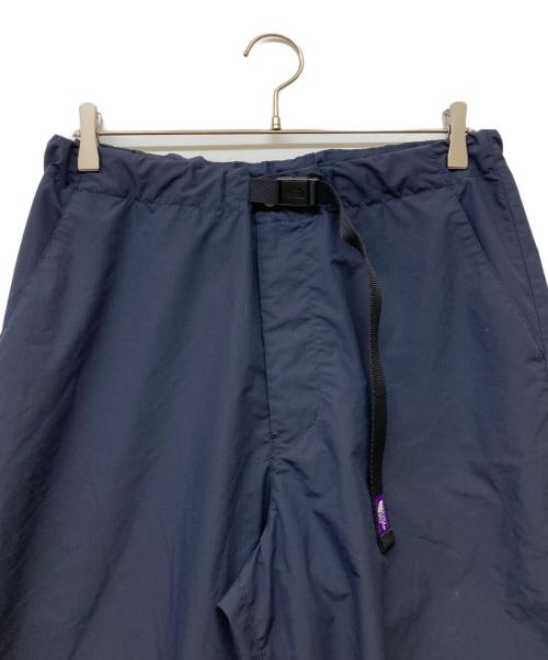 THE NORTHFACE PURPLELABEL（ザ・ノースフェイス パープルレーベル）THE NORTHFACE PURPLELABEL (ザ・ノースフェイス パープルレーベル) Mountain Wind Wide Pants ネイビー サイズ:34の古着・服飾アイテム