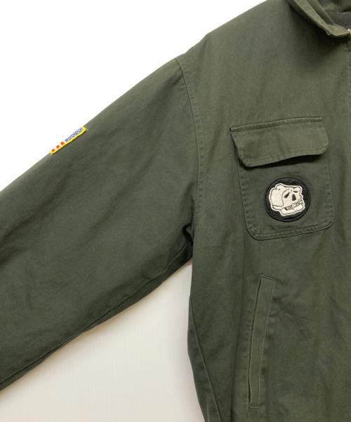 X-LARGE（エクストララージ）X-LARGE (エクストララージ) TIGER EMBROIDERY VIETNAM JACKET オリーブ サイズ:Lの古着・服飾アイテム