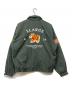 X-LARGE (エクストララージ) TIGER EMBROIDERY VIETNAM JACKET オリーブ サイズ:L：10000円