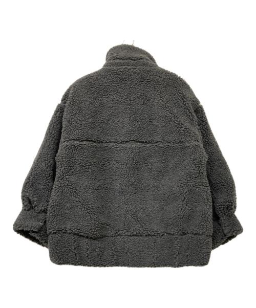 SHENERY（シーナリー）SHENERY (シーナリー) オーバーボアブルゾン グレー サイズ:36の古着・服飾アイテム