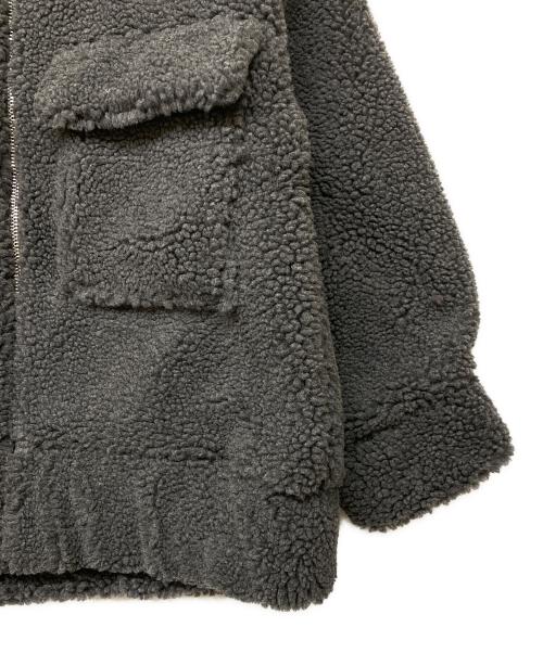 SHENERY（シーナリー）SHENERY (シーナリー) オーバーボアブルゾン グレー サイズ:36の古着・服飾アイテム