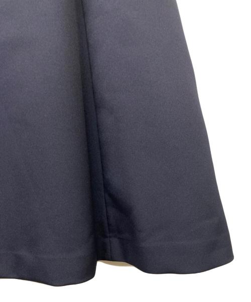 CELFORD（セルフォード）CELFORD (セルフォード) トリプルクロスフレアワンピース ネイビー サイズ:38の古着・服飾アイテム