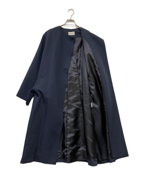 ROPE（ロペ）ROPE (ロペ) ポリエステルチノノーカラーダブルコート ネイビー サイズ:38の古着・服飾アイテム