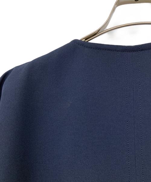 ROPE（ロペ）ROPE (ロペ) ポリエステルチノノーカラーダブルコート ネイビー サイズ:38の古着・服飾アイテム