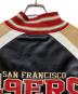 中古・古着 NFL (エヌエフエル) 49ERS 切替スタジャン ブラック×レッド サイズ:XL：12000円