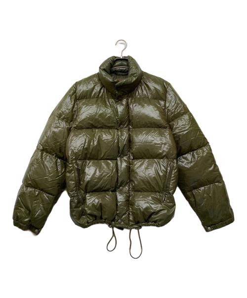 MONCLER（モンクレール）MONCLER (モンクレール) 茶タグ ダウンジャケット オリーブ サイズ:3の古着・服飾アイテム