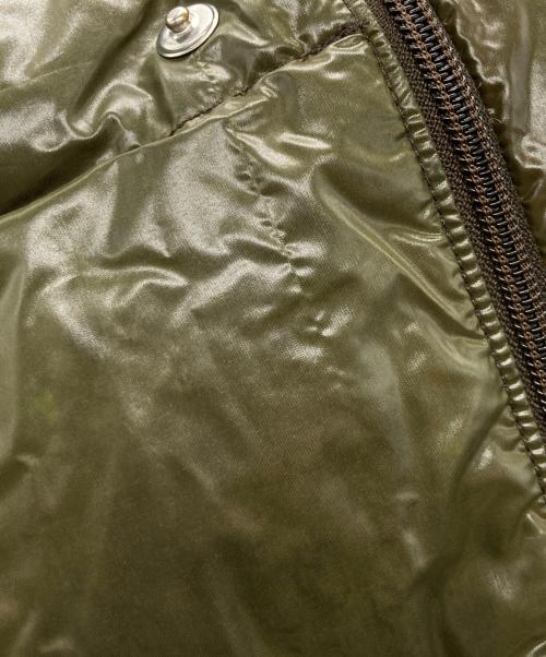 MONCLER（モンクレール）MONCLER (モンクレール) 茶タグ ダウンジャケット オリーブ サイズ:3の古着・服飾アイテム