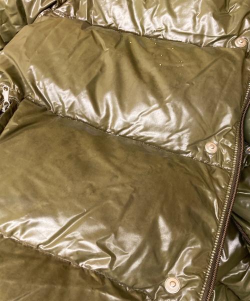 MONCLER（モンクレール）MONCLER (モンクレール) 茶タグ ダウンジャケット オリーブ サイズ:3の古着・服飾アイテム