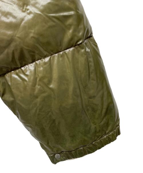MONCLER（モンクレール）MONCLER (モンクレール) 茶タグ ダウンジャケット オリーブ サイズ:3の古着・服飾アイテム