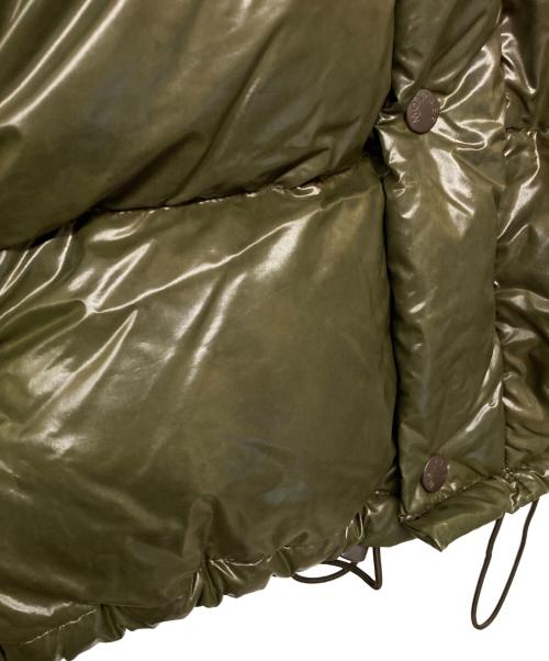 MONCLER（モンクレール）MONCLER (モンクレール) 茶タグ ダウンジャケット オリーブ サイズ:3の古着・服飾アイテム