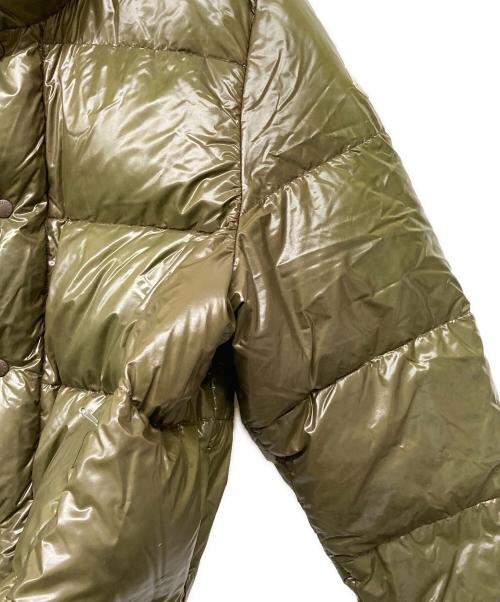 MONCLER（モンクレール）MONCLER (モンクレール) 茶タグ ダウンジャケット オリーブ サイズ:3の古着・服飾アイテム