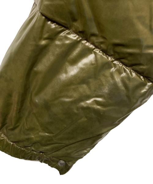 MONCLER（モンクレール）MONCLER (モンクレール) 茶タグ ダウンジャケット オリーブ サイズ:3の古着・服飾アイテム