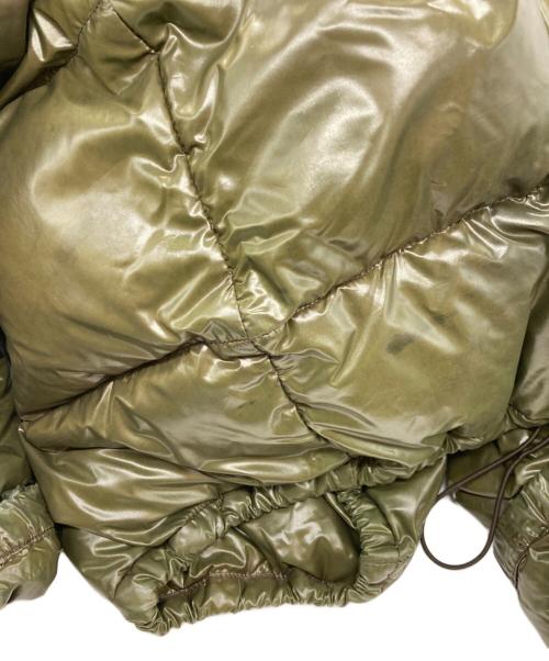 MONCLER（モンクレール）MONCLER (モンクレール) 茶タグ ダウンジャケット オリーブ サイズ:3の古着・服飾アイテム