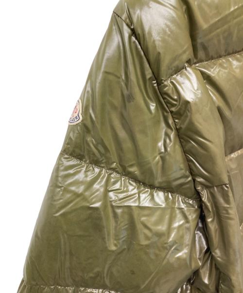 MONCLER（モンクレール）MONCLER (モンクレール) 茶タグ ダウンジャケット オリーブ サイズ:3の古着・服飾アイテム