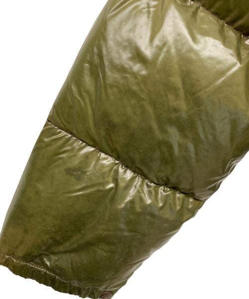 MONCLER（モンクレール）MONCLER (モンクレール) 茶タグ ダウンジャケット オリーブ サイズ:3の古着・服飾アイテム