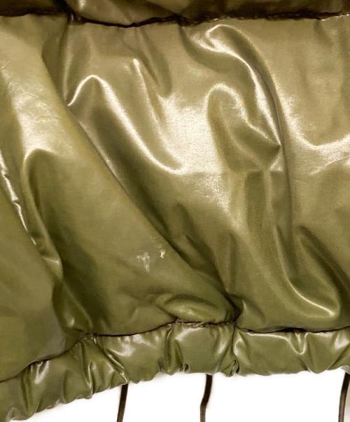 MONCLER（モンクレール）MONCLER (モンクレール) 茶タグ ダウンジャケット オリーブ サイズ:3の古着・服飾アイテム