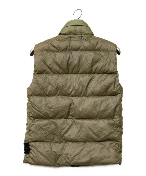 STONE ISLAND（ストーンアイランド）STONE ISLAND (ストーンアイランド) 14AW GARMENT DYED DOWN BEST カーキ サイズ:Ｓの古着・服飾アイテム
