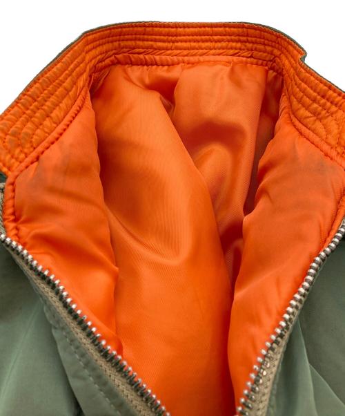 ALPHA INDUSTRIES（アルファインダストリーズ）ALPHA INDUSTRIES (アルファインダストリーズ) USA製 VEST,FLYER'S MAN オリーブ サイズ:Mの古着・服飾アイテム