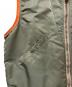 中古・古着 ALPHA INDUSTRIES (アルファインダストリーズ) USA製 VEST,FLYER'S MAN オリーブ サイズ:M：6000円