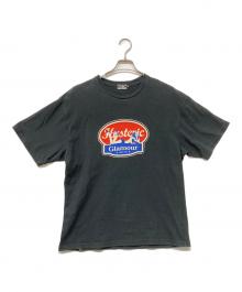 Hysteric Glamour（ヒステリックグラマー）の古着「OVAL WOMAN LOGO Tシャツ」｜ブラック