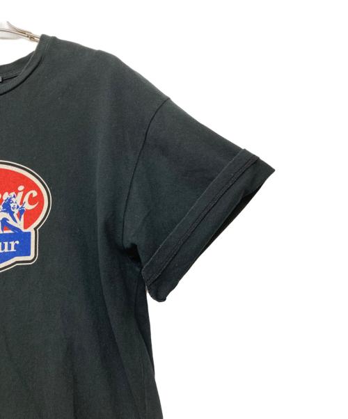 Hysteric Glamour（ヒステリックグラマー）Hysteric Glamour (ヒステリックグラマー) OVAL WOMAN LOGO Tシャツ ブラック サイズ:Lの古着・服飾アイテム