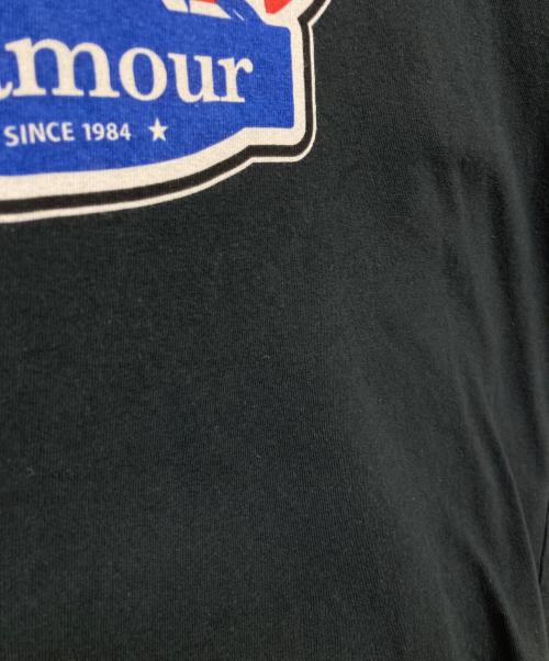 Hysteric Glamour（ヒステリックグラマー）Hysteric Glamour (ヒステリックグラマー) OVAL WOMAN LOGO Tシャツ ブラック サイズ:Lの古着・服飾アイテム