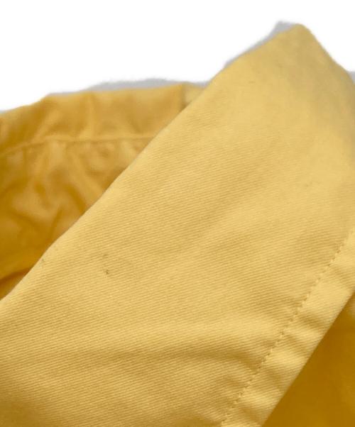 RALPH LAUREN（ラルフローレン）RALPH LAUREN (ラルフローレン) QRタグ RL Prepster Classic Fit Twill Shirt(キューアールタグ アールエル プレップスター クラシック フィット ツイル シャツ) イエロー サイズ:XSの古着・服飾アイテム