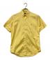 RALPH LAUREN（ラルフローレン）の古着「QRタグ RL Prepster Classic Fit Twill Shirt(キューアールタグ アールエル プレップスター クラシック フィット ツイル シャツ)」｜イエロー