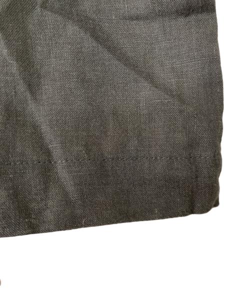 BEARDSLEY（ビアズリー）BEARDSLEY (ビアズリー) リネン前後ブラウス ブラック サイズ:	SIZE Freeの古着・服飾アイテム