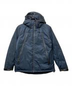 ALEXANDER JULIAN×LIMONTAアレキサンダージュリアン×リモンタ）の古着「KOMATSU 丸八プレミアムダウンジャケット」｜ネイビー