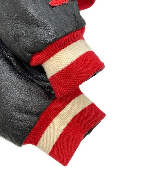 STARTER（スターター）STARTER (スターター) 古着 NFL 49ERS ジャケット レッド×ブラック サイズ:Mの古着・服飾アイテム