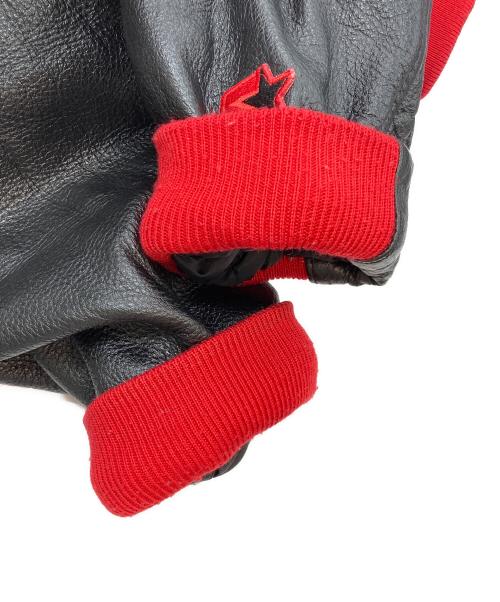 STARTER（スターター）STARTER (スターター) 古着 NFL 49ERS ジャケット レッド×ブラック サイズ:Mの古着・服飾アイテム