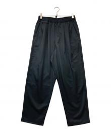FreshService（フレッシュサービス）の古着「COOLFIBER TWO TUCK EASY PANTS」｜ブラック