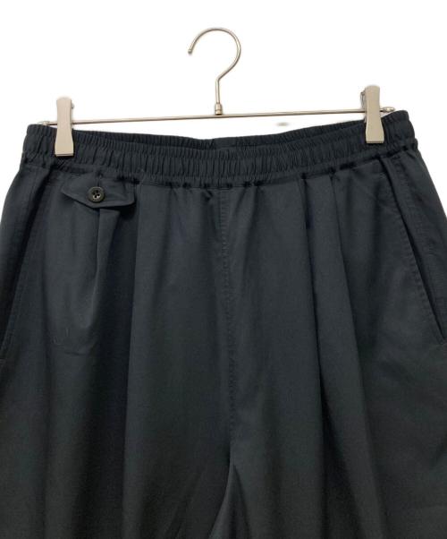 FreshService（フレッシュサービス）FreshService (フレッシュサービス) COOLFIBER TWO TUCK EASY PANTS ブラック サイズ:Mの古着・服飾アイテム