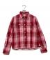 A BATHING APE（ア ベイシング エイプ）の古着「チェックシャツ」｜ピンク