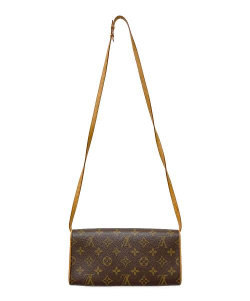 LOUIS VUITTON（ルイ ヴィトン）LOUIS VUITTON (ルイ ヴィトン) モノグラム ポシェットツインGM ブラウンの古着・服飾アイテム