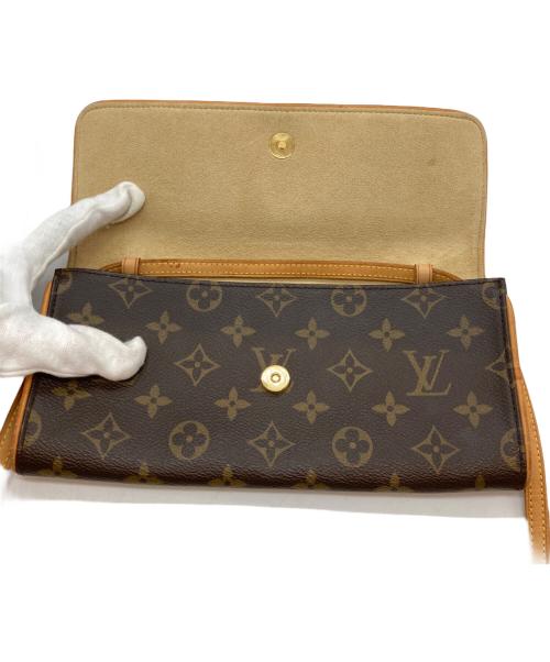 LOUIS VUITTON（ルイ ヴィトン）LOUIS VUITTON (ルイ ヴィトン) モノグラム ポシェットツインGM ブラウンの古着・服飾アイテム