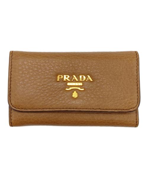 PRADA（プラダ）PRADA (プラダ) 6連キーケース ブラウンの古着・服飾アイテム
