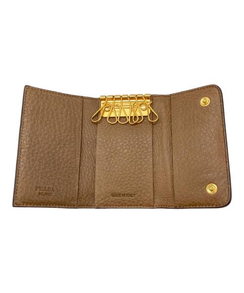 PRADA（プラダ）PRADA (プラダ) 6連キーケース ブラウンの古着・服飾アイテム