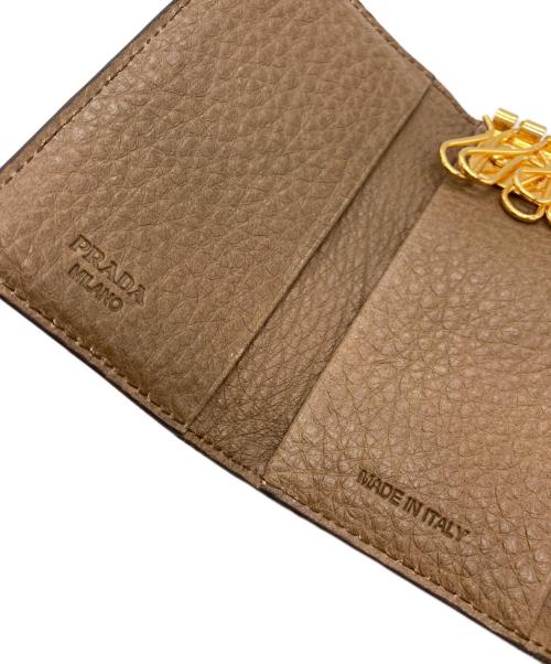 PRADA（プラダ）PRADA (プラダ) 6連キーケース ブラウンの古着・服飾アイテム