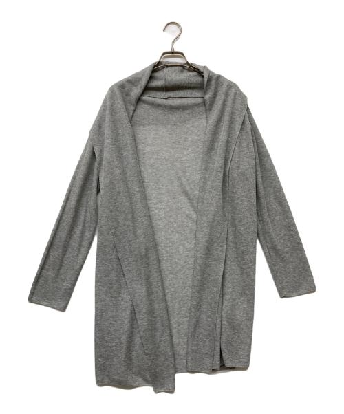 SOEJU（ソージュ）SOEJU (ソージュ) シアーカーディガン ライトグレー サイズ:SIZE Freeの古着・服飾アイテム