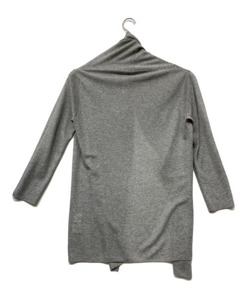 SOEJU（ソージュ）SOEJU (ソージュ) シアーカーディガン ライトグレー サイズ:SIZE Freeの古着・服飾アイテム