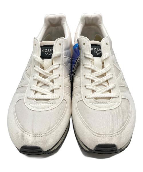 MIZUNO（ミズノ）MIZUNO (ミズノ) MARGARET HOWELL (マーガレットハウエル) ローカットスニーカー ホワイト サイズ:24.5の古着・服飾アイテム