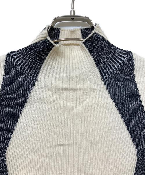 DIESEL（ディーゼル）DIESEL (ディーゼル) 21AW M-OMAHA スリムフィットハイネックセーター マルチカラー サイズ:Lの古着・服飾アイテム