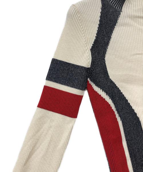 DIESEL（ディーゼル）DIESEL (ディーゼル) 21AW M-OMAHA スリムフィットハイネックセーター マルチカラー サイズ:Lの古着・服飾アイテム