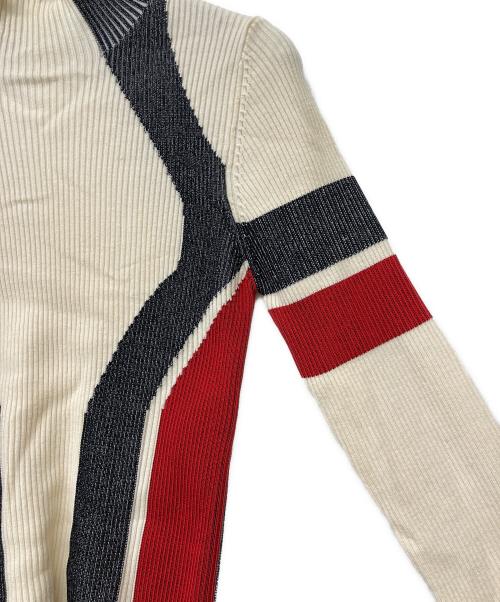 DIESEL（ディーゼル）DIESEL (ディーゼル) 21AW M-OMAHA スリムフィットハイネックセーター マルチカラー サイズ:Lの古着・服飾アイテム