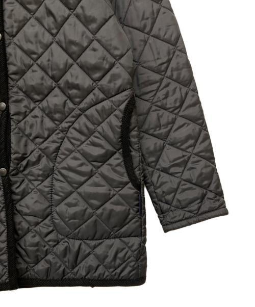 LAVENHAM（ラベンハム）LAVENHAM (ラベンハム) フーデッドキルティングジャケット ネイビー サイズ:38の古着・服飾アイテム