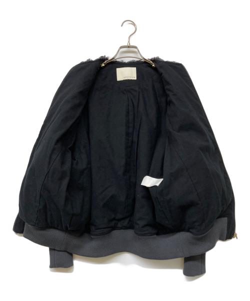 uncrave（アンクレイヴ）uncrave (アンクレイヴ) 22AW カーリーボア ショートコート グレー サイズ:Freeの古着・服飾アイテム